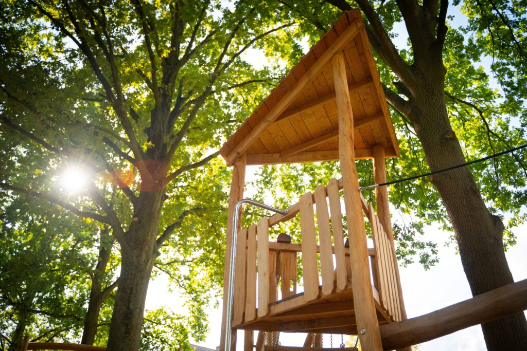 Natuurlijke duurzame speelomgeving van Deuvie Aarle-Rixtel